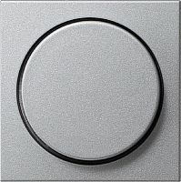 Лицевая панель Gira System55 для светорегулятора поворотного алюминий картинка